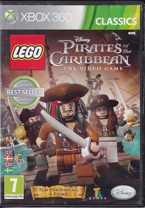  Disney LEGO Pirates of the Caribbean The Video Game - Classics - XBOX 360 (B Grade) (Genbrug)